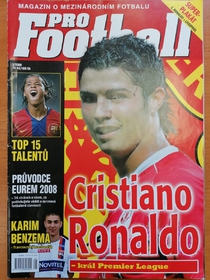 Časopis Pro Football - Cristiano Ronaldo: Král Premier League