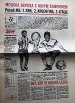 Československý sport MS 1990 - Fotbalové MS v Itálii ovládla SRN